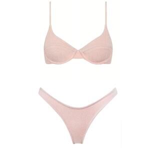 Triangl Lina Bikini Top - SP - Blush